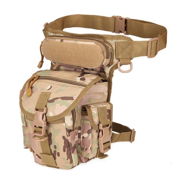 Outdoor Sport Backpack Camping Hiking Trekking Waist Leg Bag Military Tactical-Outdoor Angel-CP-Bargain Bait Box