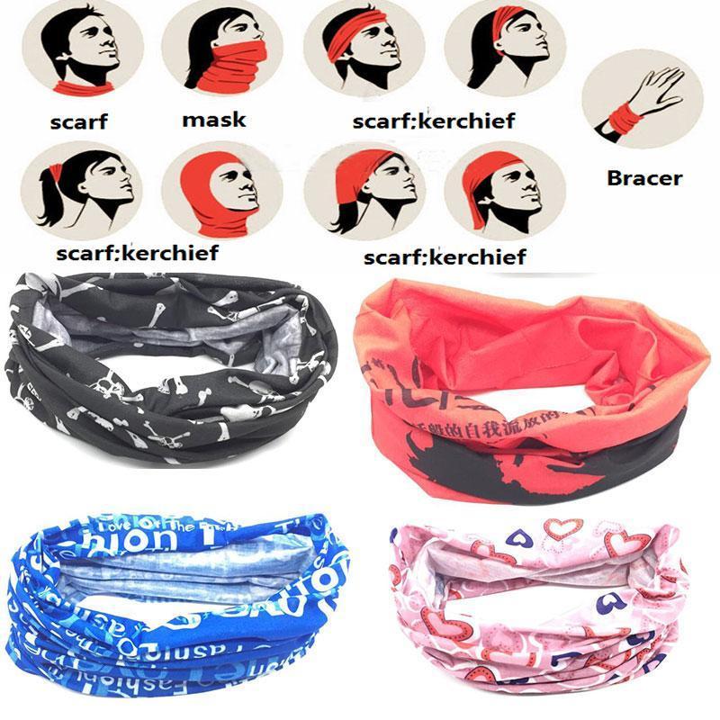 Outdoor Sport Camping Hiking Scarves Cycling Bicycle Head Scarf Magic-RED SPIDER Store-C1-Bargain Bait Box