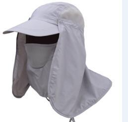 Outdoor Sport Hiking Camping Visor Hat Uv Protection Face Neck Cover Fishing Sun-Yunhua Shen's store-Same as picture3-Bargain Bait Box