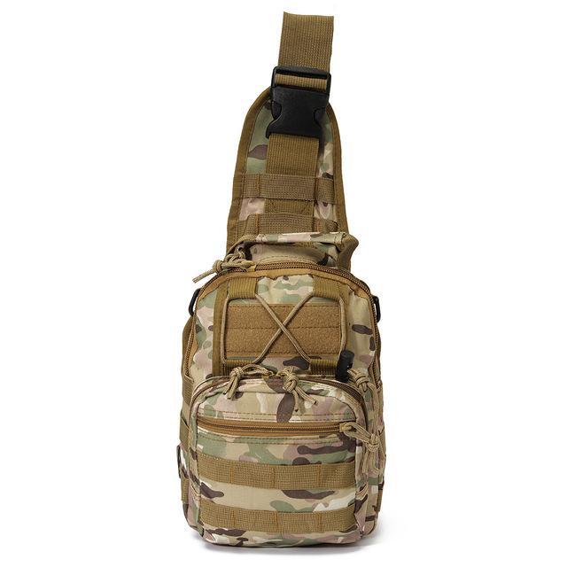 Outdoor Sport Nylon Tactical Military Sling Single Shoulder Chest Bag Pack-Camtoa Outdoor Store-CP camo-Bargain Bait Box