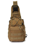 Outdoor Sport Nylon Tactical Military Sling Single Shoulder Chest Bag Pack-Camtoa Outdoor Store-Mud-Bargain Bait Box