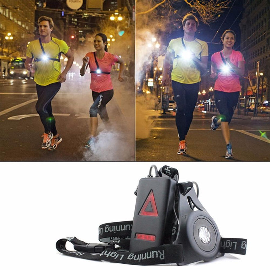 Outdoor Sport Running Lights Led Night Running Flashlight Warning Lights Usb-M2H outdoors Store-Bargain Bait Box