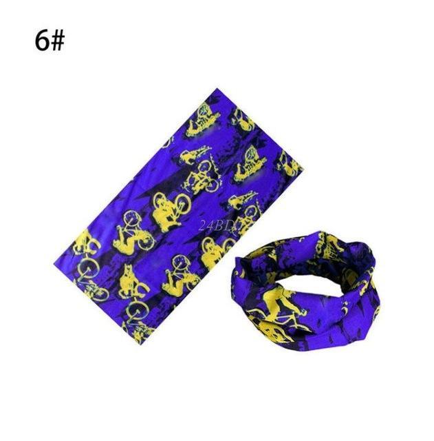 Outdoor Sport Scarves Camping &amp; Hiking Cycling Bicycle Head Scarf Magic Headband-Tammy MI Store-6-Bargain Bait Box