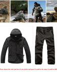 Outdoor Sport Softshell Jackets Or Pants Men Hiking Hunting Clothes Tad-Shop2921075 Store-ACU-S-Bargain Bait Box