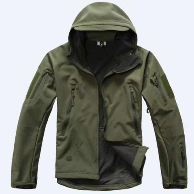 Outdoor Sport Softshell Jackets Or Pants Men Hiking Hunting Clothes Tad-Shop2921075 Store-Army Green-S-Bargain Bait Box