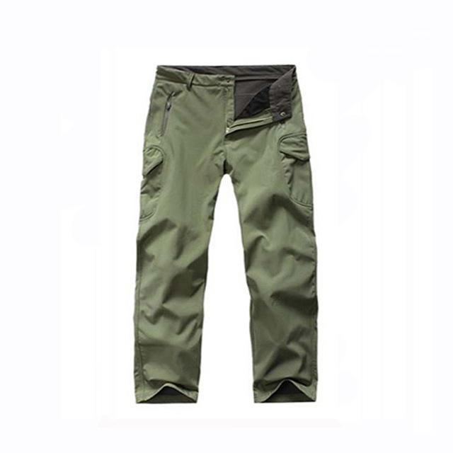 Outdoor Sport Softshell Jackets Or Pants Men Hiking Hunting Clothes Tad-Shop2921075 Store-Army Green20-S-Bargain Bait Box