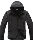 Outdoor Sport Softshell Jackets Or Pants Men Hiking Hunting Clothes Tad-Shop2921075 Store-Black-S-Bargain Bait Box