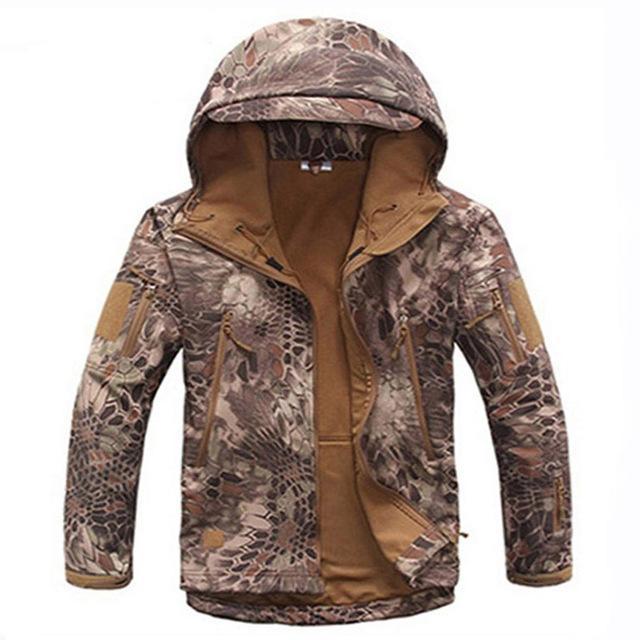 Outdoor Sport Softshell Jackets Or Pants Men Hiking Hunting Clothes Tad-Shop2921075 Store-Desert Python-S-Bargain Bait Box