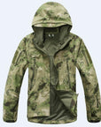 Outdoor Sport Softshell Jackets Or Pants Men Hiking Hunting Clothes Tad-Shop2921075 Store-Green Camouflage-S-Bargain Bait Box