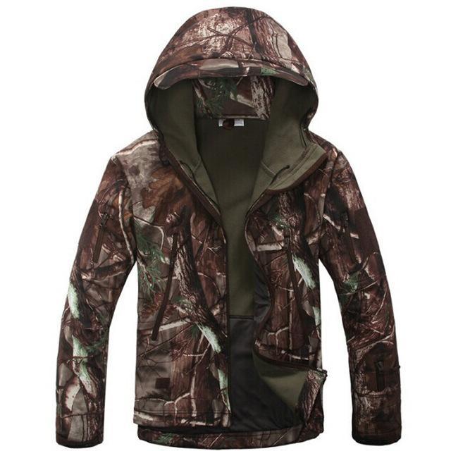Outdoor Sport Softshell Jackets Or Pants Men Hiking Hunting Clothes Tad-Shop2921075 Store-Tree Camouflage-S-Bargain Bait Box