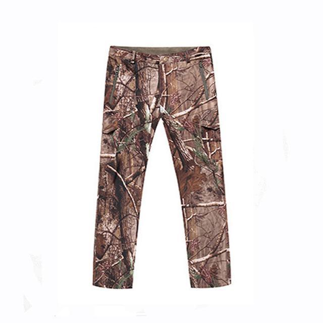 Outdoor Sport Softshell Jackets Or Pants Men Hiking Hunting Clothes Tad-Shop2921075 Store-Tree Camouflage15-S-Bargain Bait Box