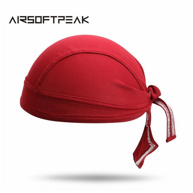 Outdoor Sport Summer Cycling Caps Quick Dry Bandana Bike Motorcycle Bicycle-Affordable Outdoor Fitness Store-Dark Red-Bargain Bait Box