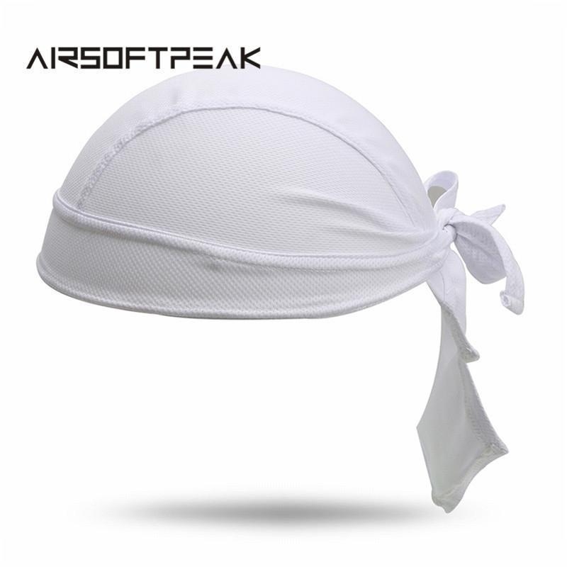 Outdoor Sport Summer Cycling Caps Quick Dry Bandana Bike Motorcycle Bicycle-Affordable Outdoor Fitness Store-White-Bargain Bait Box