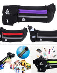 Outdoor Sport Waist Bag Women Running Hiking Bum Belt Fanny Pack Water Bottle-Islandshop-Black Color-Bargain Bait Box