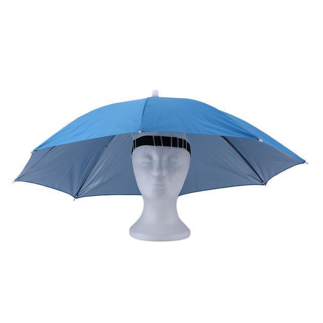 Outdoor Sports 69Cm Umbrella Hat Cap Folding Women Men Umbrella Fishing-TopYK-S Outdoor Store-4-Bargain Bait Box