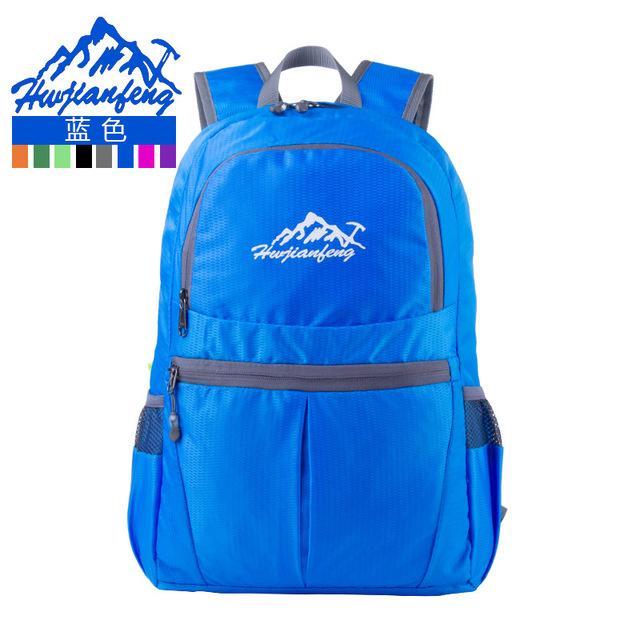 Outdoor Sports Bag Travel Camping Backpacks Portable Lightweight Backpack-Dream outdoor Store-Blue-Bargain Bait Box