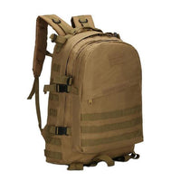 Outdoor Sports Bags Waterproof Military 3Dtactical Backpack 40L Camouflage-Traveling Light123-Khaki-Bargain Bait Box
