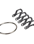 Outdoor Sports Kit Edc Keyring Set Quick Release Spring Hook Carabiner-happyeasybuy01-Bargain Bait Box