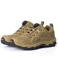 Outdoor Sports Light Mesh Breathable Lace Up Sneakers Shoes Men S Desert Quick-Outdoor Chinese shopping factory Store-khaki-6.5-Bargain Bait Box