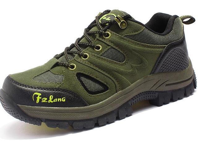 Outdoor Sports Shoes For Men Tactical Hiking Shoes Men Outdoor Trail Camping-Supermen2 Store-Army Green-6.5-Bargain Bait Box