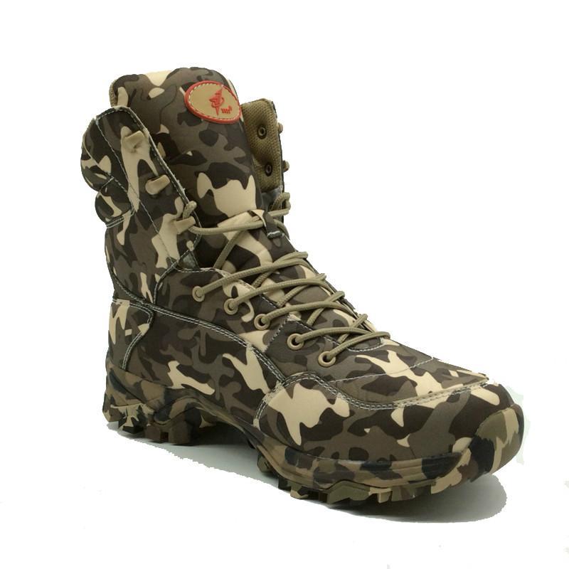 Outdoor Sports Tactical Camping Shoes Men&#39;S Boots For Climbing Breathable-ZUOXIANGRU youngsport Store-1 With velvet-6.5-Bargain Bait Box