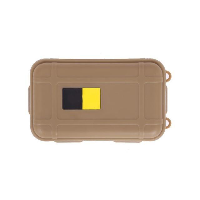 Outdoor Storage Box Case Travel Kit Shockproof Waterproof Emergency Airtight-gigibaobao-Mud-Bargain Bait Box