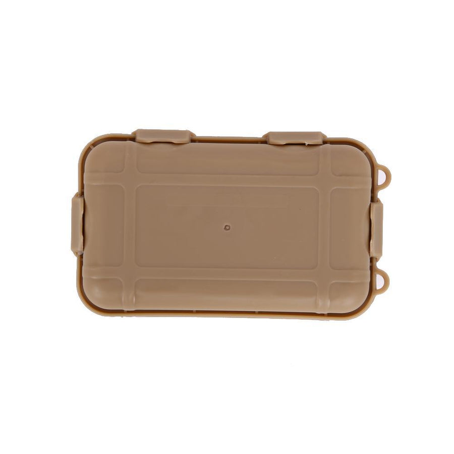 Outdoor Storage Box Case Travel Kit Shockproof Waterproof Emergency Airtight-gigibaobao-Orange-Bargain Bait Box
