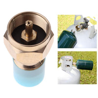 Outdoor Stove Propane Refill Adapter Gas Cylinder Tank Coupler Heater Camping-easygoing4-Bargain Bait Box