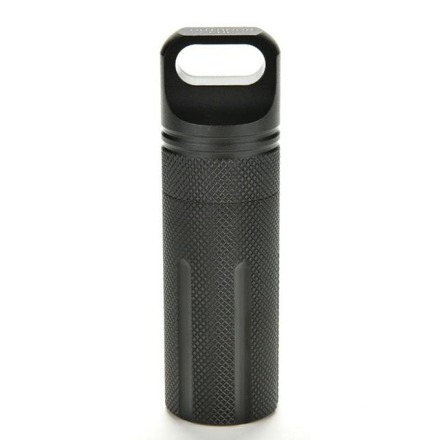 Outdoor Super Strong Cnc Waterproof Emergency First Aid Survival Pill Bottle-One Loves One Store-BM-Bargain Bait Box