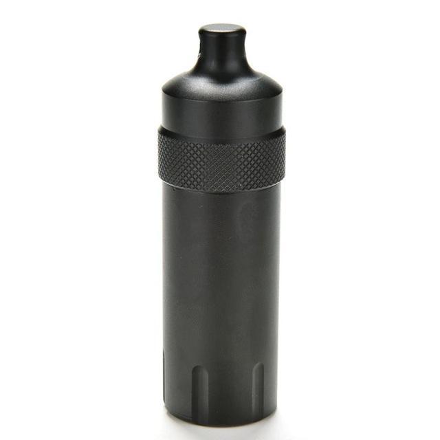Outdoor Super Strong Cnc Waterproof Emergency First Aid Survival Pill Bottle-One Loves One Store-M-Bargain Bait Box