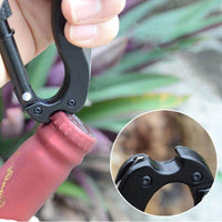 Outdoor Survival Camping Hiking 5 In 1 Climbing Carabiner Aluminum Hook Gear-YOU Show Store-Bargain Bait Box