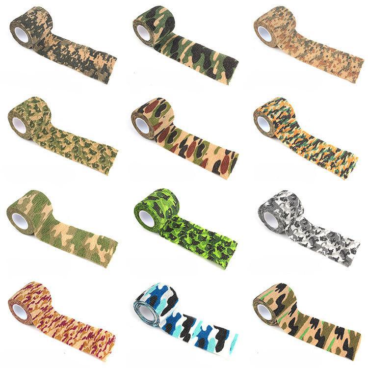 Outdoor Survival Edc Multi Tool Camping Hiking 4.5M Camouflage Tape Bandage-Outdoor & equipment Store-A-Bargain Bait Box