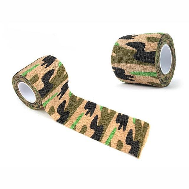 Outdoor Survival Edc Multi Tool Camping Hiking 4.5M Camouflage Tape Bandage-Outdoor &amp; equipment Store-B-Bargain Bait Box