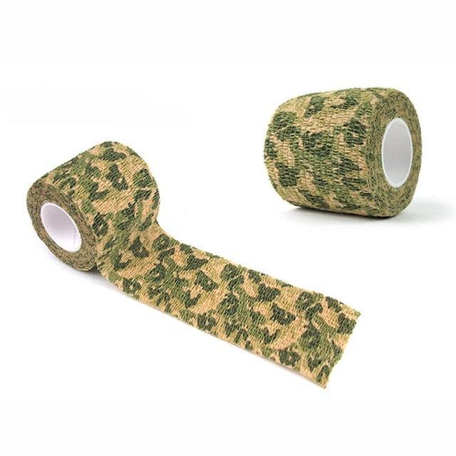 Outdoor Survival Edc Multi Tool Camping Hiking 4.5M Camouflage Tape Bandage-Outdoor &amp; equipment Store-C-Bargain Bait Box