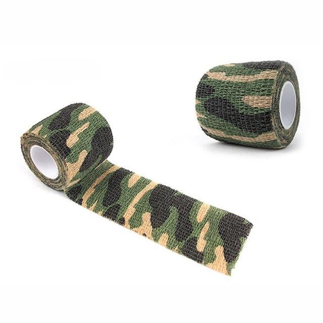 Outdoor Survival Edc Multi Tool Camping Hiking 4.5M Camouflage Tape Bandage-Outdoor &amp; equipment Store-D-Bargain Bait Box