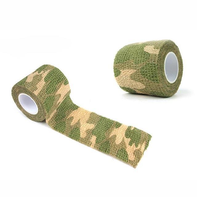 Outdoor Survival Edc Multi Tool Camping Hiking 4.5M Camouflage Tape Bandage-Outdoor &amp; equipment Store-G-Bargain Bait Box