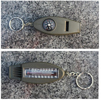 Outdoor Survival Edc Tools Whistles Compass Magnifier Compass 4 In 1 Camping-Automall Store-Bargain Bait Box