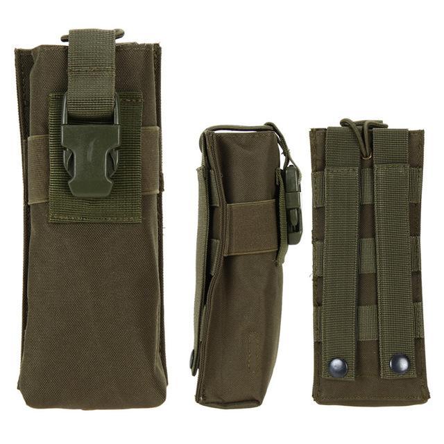 Outdoor Tactical Military Molle System Sports Water Bottle Bag Combined Open-Agreement-Army Green-Bargain Bait Box