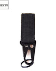 Outdoor Tools Edc Gear Camping Tactical Nylon Belt Clip Keychain Snap Hooks-JK Outdoor-Black C3-Bargain Bait Box