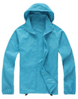 Outdoor Unisex Cycling Running Waterproof Windproof Jacket Rain Coat-Shop3089126 Store-white-XS-Bargain Bait Box