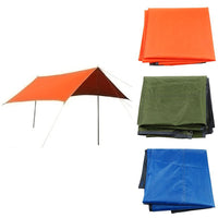 Outdoor Waterproof 3-4 Person Camping Picnic Tent Mat Pad Sleeping Mattress-Outdoor Loving Store-OrangeBlue-Bargain Bait Box