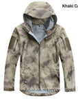 Outdoor Waterproof Hard Shell Military Tactical Jacket Men Camouflage Hooded-Outdoor Chinese shopping factory Store-ruins-S-Bargain Bait Box