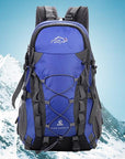 Outdoor Waterproof Hiking Backpack 40L,Ventilated Women Men Camping Travel Bag-Climbing Bags-STOUREG Store-Blue-30 - 40L-Bargain Bait Box