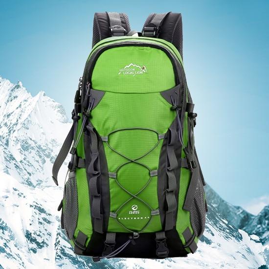 Outdoor Waterproof Hiking Backpack 40L,Ventilated Women Men Camping Travel Bag-Climbing Bags-STOUREG Store-Green-30 - 40L-Bargain Bait Box