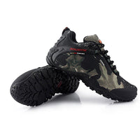 Outdoor Waterproof Lace-Up Hiking Boots Sports Men'S Shoes For Camping-TopYK-S Outdoor Store-khaki-7.5-Bargain Bait Box