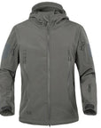 Outdoor Waterproof Soft Shell Jacket Hunting Windbreaker Ski Coat Hiking Rain-Hiking Jackets-Freelee Outdoor Store-Black-S-Bargain Bait Box