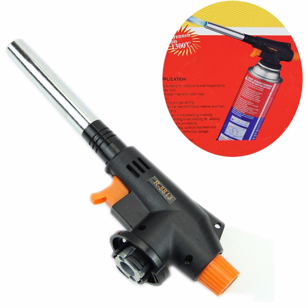 Outdoor Welding Bbq Tool Flamethrower Butane Gas Blow Torch Auto Ignition W15-Fitness&Fun Store-Bargain Bait Box