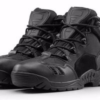 Outdoor Winter Army Military Tactical Special Force Leather Men S Shoes-The 61th minute-low black-5-Bargain Bait Box