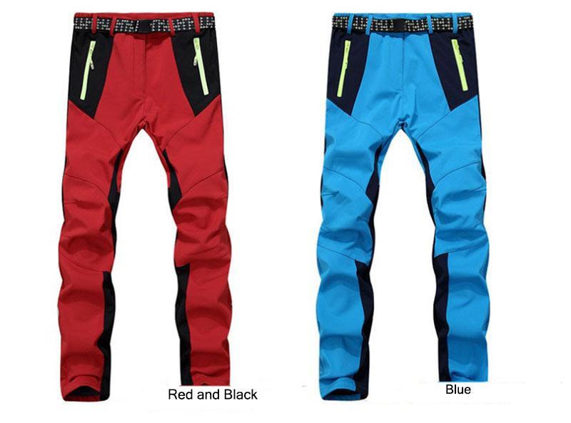 Outdoor Winter Men Women Thick Warm Fleece Hiking Pants Softshell Trousers-Yanxi Outdoor Products Co., Ltd.-Men-S-Bargain Bait Box