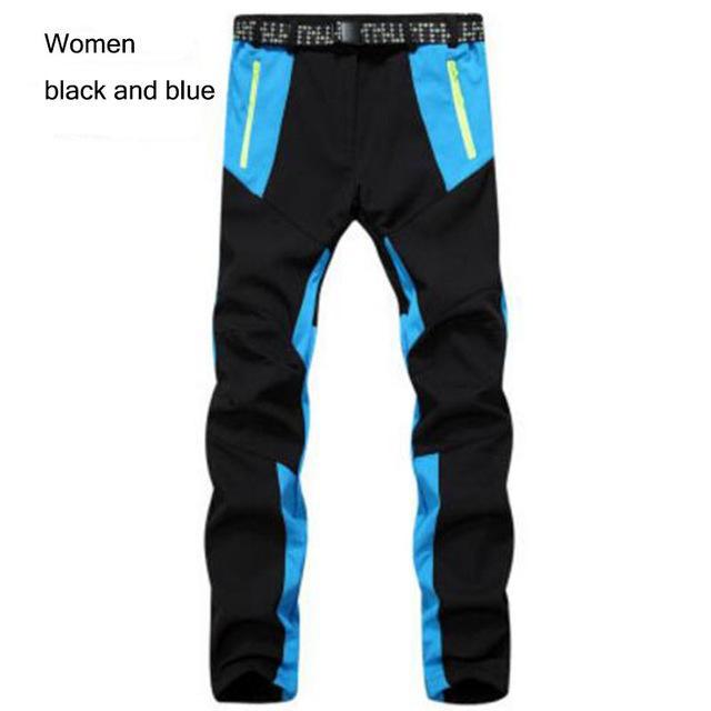 Outdoor Winter Men Women Thick Warm Fleece Hiking Pants Softshell Trousers-Yanxi Outdoor Products Co., Ltd.-Women-S-Bargain Bait Box